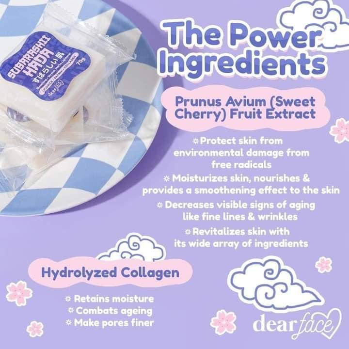 Dear Face Subarashii Hada 70g - La Belleza AU Skin & Wellness