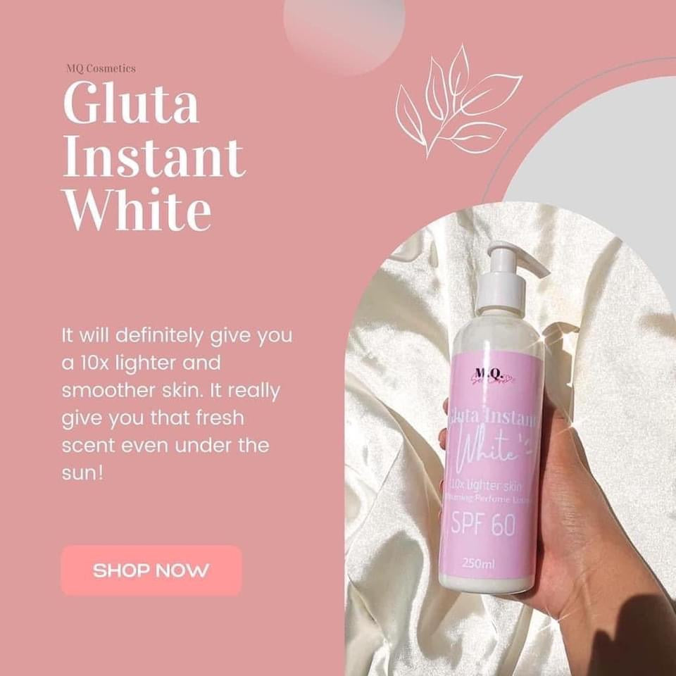 MQ Selfcare Gluta Instant White Lotion 250ml - La Belleza AU Skin & Wellness