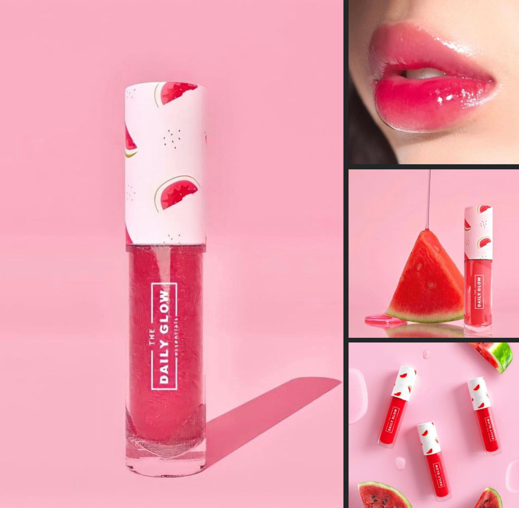 The Daily Glow Watermelon Lip Oil - La Belleza AU Skin & Wellness