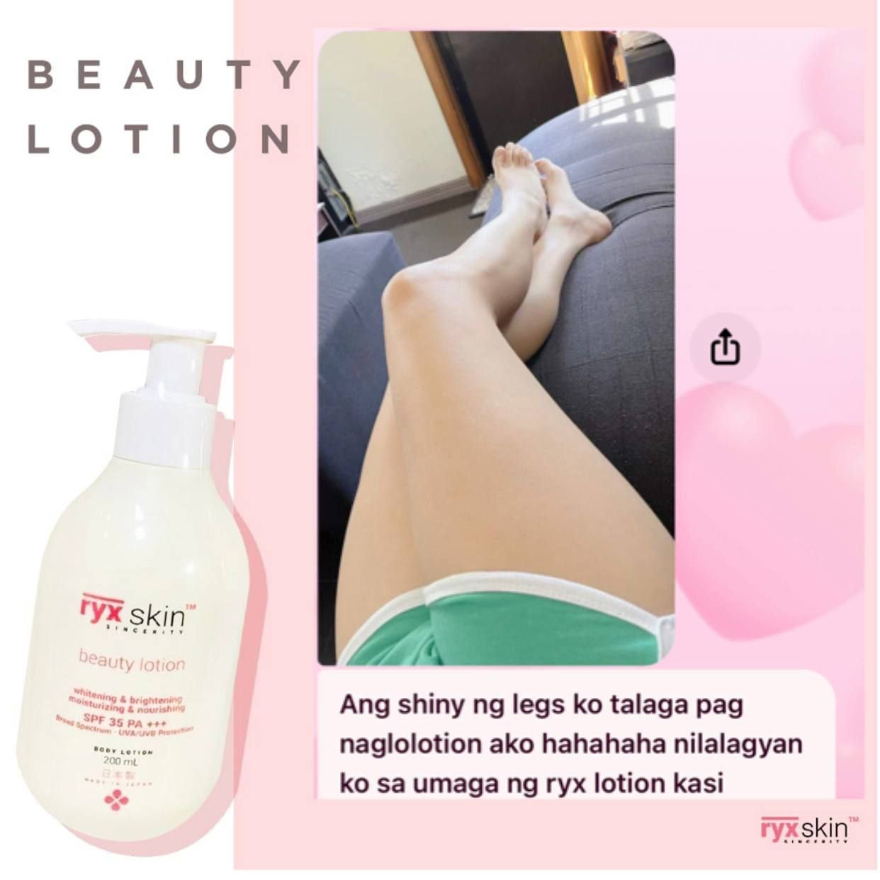 Beauty Lotion 200ml (New Bottle-Matte White) - La Belleza AU Skin & Wellness