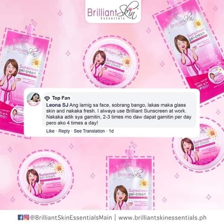 Brilliant Skin Sunscreen Gel-Cream SPF30 50g - La Belleza AU Skin & Wellness