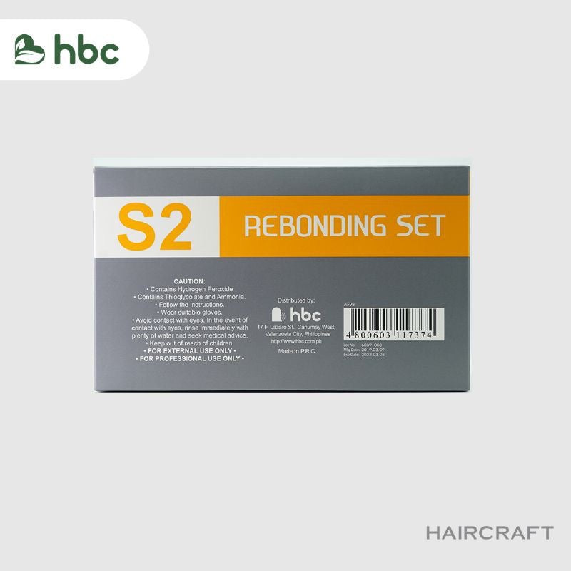 HBC HAIRCRAFT S2 REBONDING SET (500ml x 2) - La Belleza AU Skin & Wellness