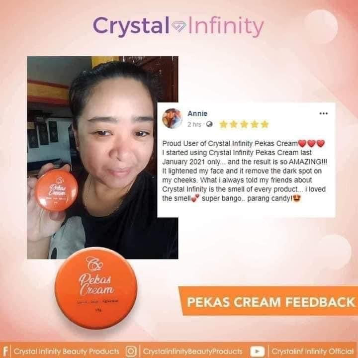 Crystal Infinity Pekas Remover Cream 15g (New Packaging) - La Belleza AU Skin & Wellness