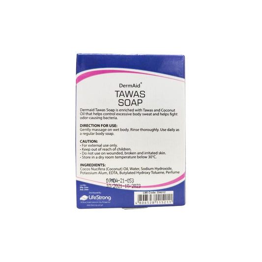 Dermaid Tawas Soap 90g - La Belleza AU Skin & Wellness