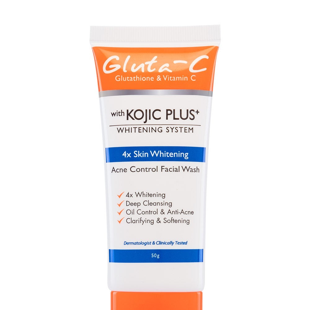 Gluta-C Kojic Plus+ Acne Control Facial Wash 50g - La Belleza AU Skin & Wellness