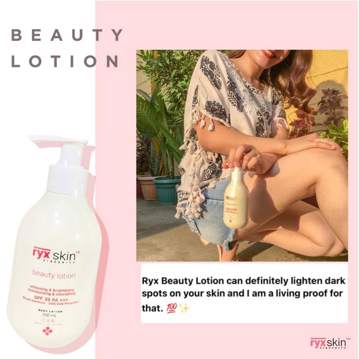 Beauty Lotion 200ml (New Bottle-Matte White) - La Belleza AU Skin & Wellness