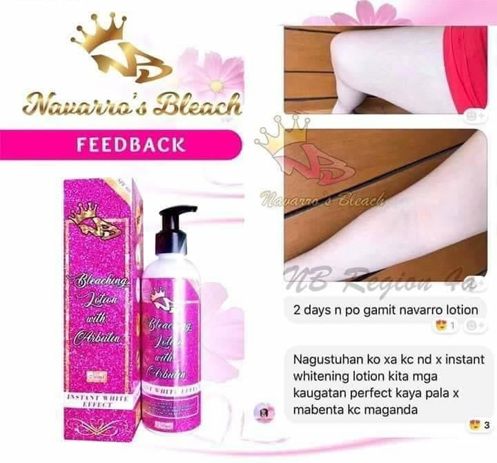 Navarro's Bleaching Lotion SPF60 250ml - La Belleza AU Skin & Wellness