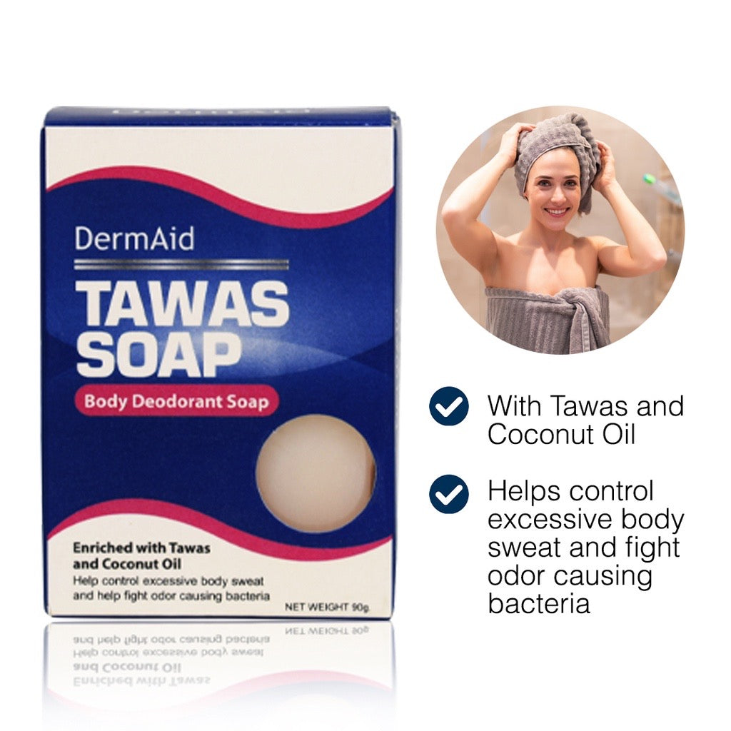 Dermaid Tawas Soap 90g - La Belleza AU Skin & Wellness